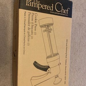Pampered Chef Cookie Press NEW